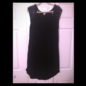 Black Volcom High-Low Dress